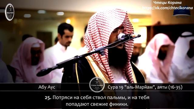 Абу Аус Сура 19 аль Марйам Мария, аяты 16 35 смотреть онлайн