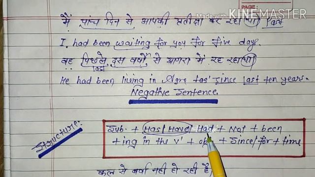 Present perfect continuous tense (AND) Past perfect continuous tense смотреть онлайн