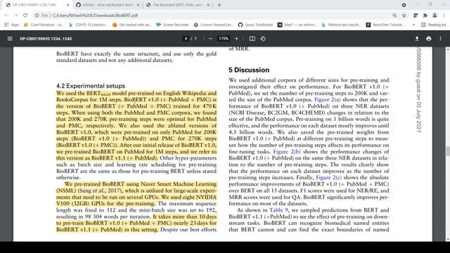 BioBERT pre-trained biomedical language representation model Paper Explained #nlp смотреть онлайн