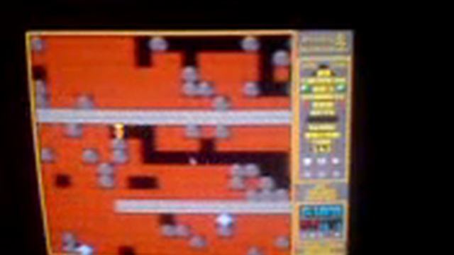 Rocks'n'Diamonds - boulder dash - first level смотреть онлайн