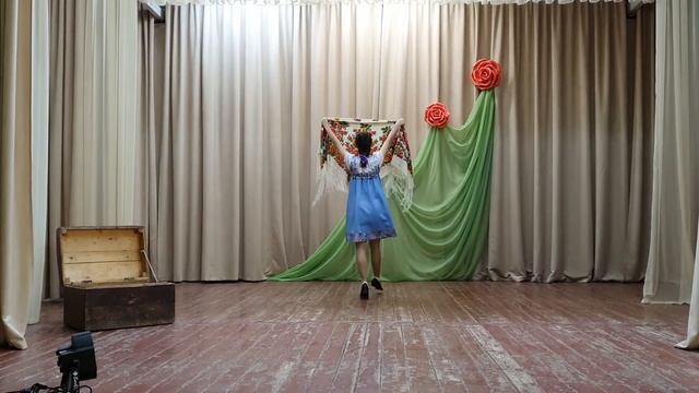 Детское объединение Каблучок Соло Шилина Ляна Номинация народно сценический танец Бабушкин плат смотреть онлайн