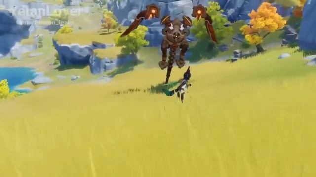New enemy flying ruin - Ruin Gargoyle #genshinimpact смотреть онлайн