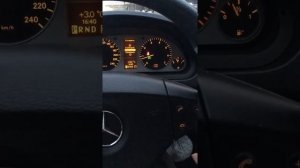Настройка времени и даты Mercedes Benz class-b