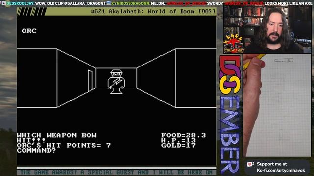 C:\DOSEMBER.6TH #621 Akalabeth: World of Doom [DOS] смотреть онлайн