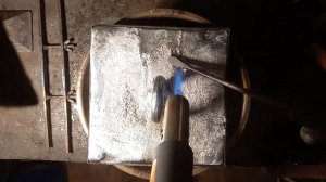 Отливка якоря«ПИРАМИДА» из свинца.