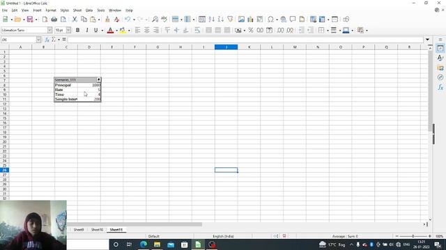 How To Create Scenario In Libre Office calc смотреть онлайн