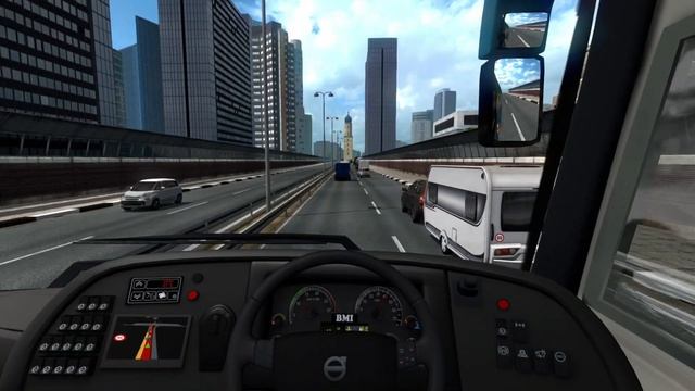 Hebron travels | Volvo B11R Ets2 | Ets2 1.36 | Enjoy the ride смотреть онлайн