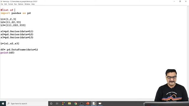 Create Dataframe using Pandas Series | Class 12 Information Practices | Complete Course смотреть онлайн