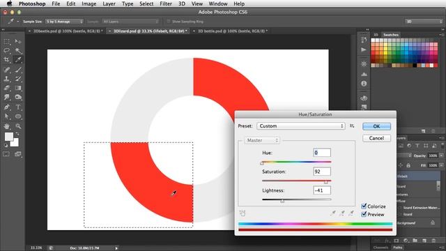 Create 3D Objects by Inflating 2D Photographs in Photoshop CS6 Extended смотреть онлайн