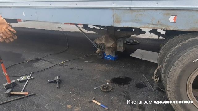 Ремонт полуприцепа смотреть онлайн