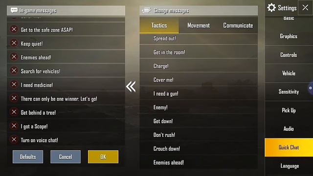 How change quick chat in PUBG MOBILE (easy) смотреть онлайн