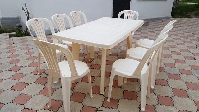 Стол стулья Пластик смотреть онлайн