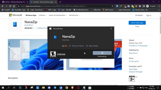 NanaZip | 7zip Alternative | Open Source | 2023