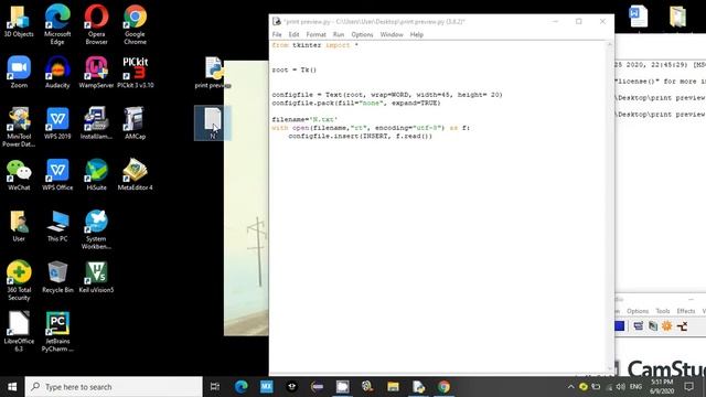 Python tkinter: print preview смотреть онлайн