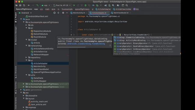 Android arhitektura pt6: RecyclerView ListAdapter смотреть онлайн
