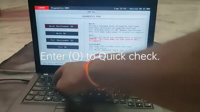 Lenovo Thinkpad Diagnostic Process. смотреть онлайн