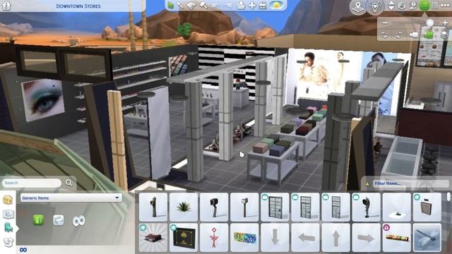 Sims 4 Town Tour | Sims 4 Gameplay MacBook | смотреть онлайн