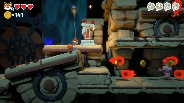 Super Lucky's Tale - Part 2: Golem Getaway - Gameplay Walkthrough смотреть онлайн
