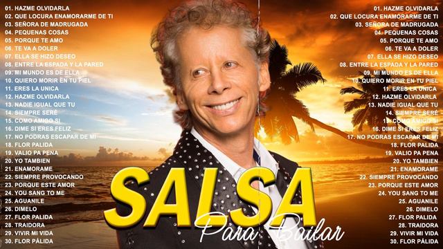 EDDIE SANTIAGO, MARC ANTHONY, MAELO RUIZ, JERRY RIVERA Y MAS 📀 SALSA PARA BAILAR смотреть онлайн