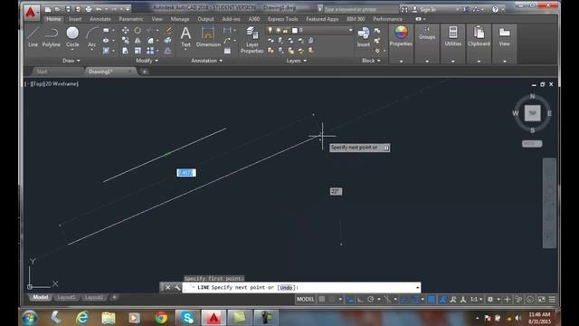 AutoCAD I 07-13 Parallel Object Snap смотреть онлайн