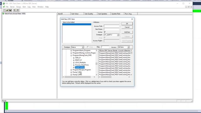 Testing An OPC Connection Using OPC Test Client Through RSLinx Classic смотреть онлайн