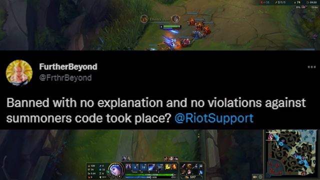 League accounts are being randomly perma banned!? смотреть онлайн