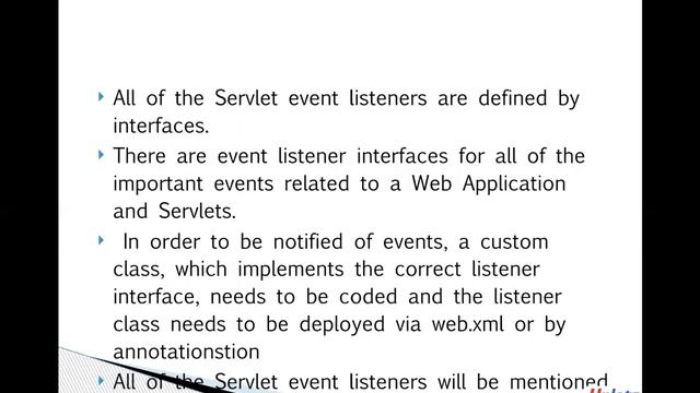 Events & Listeners in Java Servlets | Master the Java Servlets | Web Application Developer | Uplatz смотреть онлайн