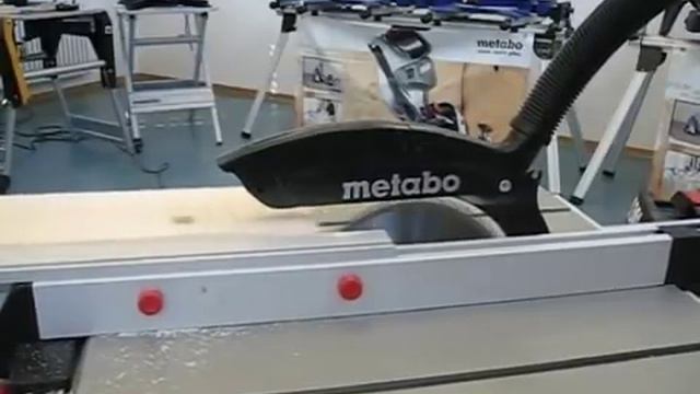 Обзор Станок циркулярный METABO TS 254 смотреть онлайн