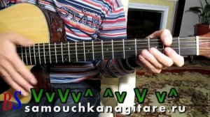 Разбор боя на гитаре к песне гр.Не ангелы - Роман