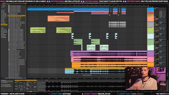 Writing a Lofi Track in Ableton Live 11 - Part 3 | Twitch VOD - Jan 19, 2023 смотреть онлайн