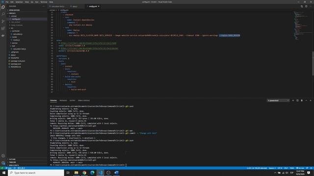 Cicle CI deployment of Node Js App in AWS (Laboratory) смотреть онлайн