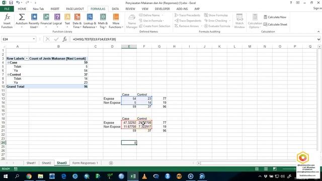 How to analyze data using excel for chi square test смотреть онлайн