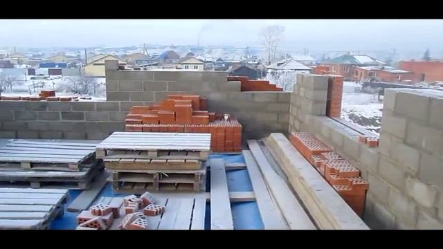 Проект "ЭНКдом". Кладка стен. смотреть онлайн