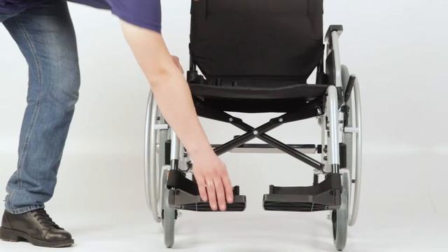 Инвалидная коляска Ortonica Control One 300 механическая с управлением одной рукой смотреть онлайн