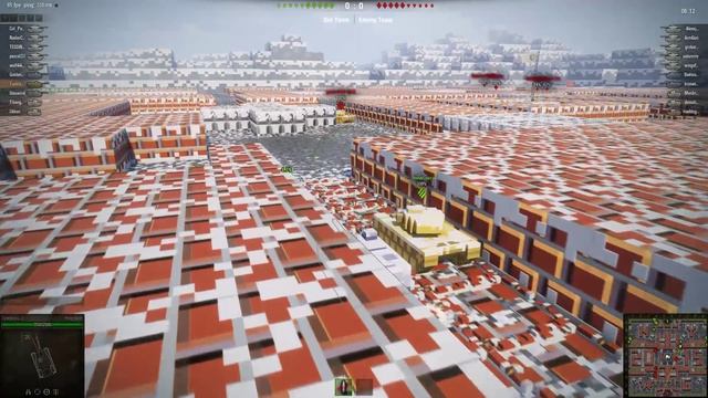 World of Tanks | 8 BIT PIXEL TANKS! | Winter Showdown Gameplay смотреть онлайн