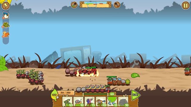 Армия непобедимых гусениц - Боегусени | Battlepillars. Мобильные игры смотреть онлайн