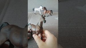 распаковка лошадей шляйх