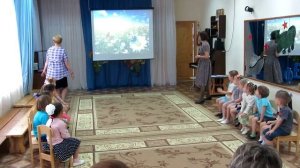 Музыкальное занятие в средней группе