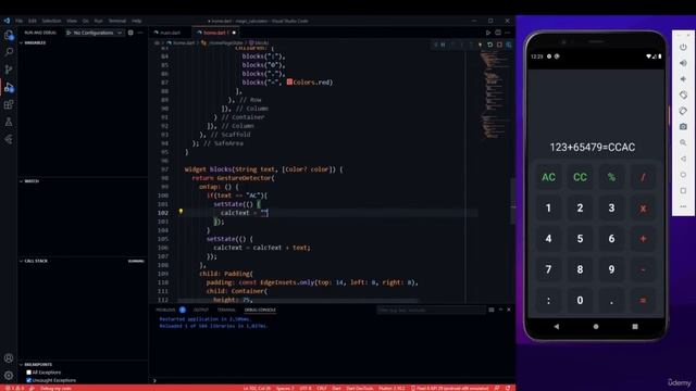 Flutter Beginner Project App 2 - Magic Calculator - Logics - | Freelancer Shed | смотреть онлайн