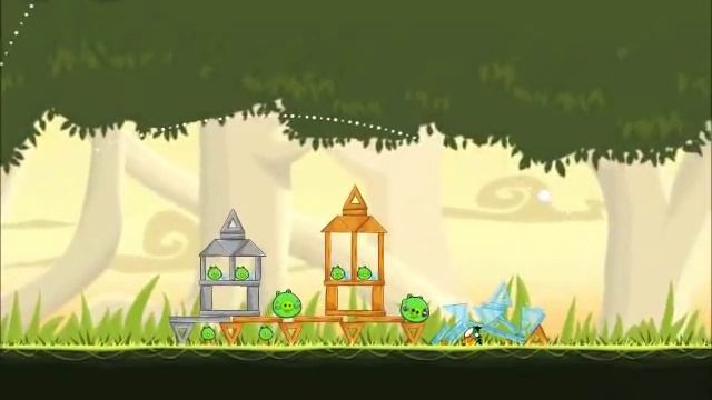 Official Angry Birds Walkthrough Danger Above 6-12 смотреть онлайн