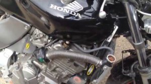 Замена антифриза на мотоцикле HONDA