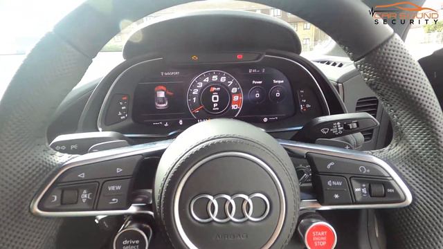 Audi R8 2021 Installed With Starline S96 Alarm & Immobiliser with Phone Call Notification смотреть онлайн