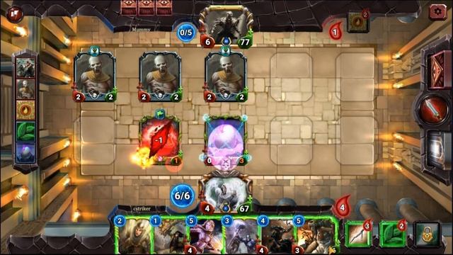 Runestrike CCG. The Eye of RA. Full campaign Hard mode. смотреть онлайн
