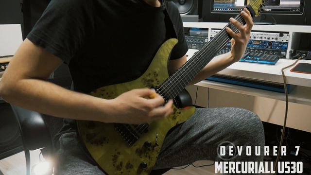 TEST BESSON CUSTOM PICKUP "DEVOUER7" and MERCURIALL U530 VST смотреть онлайн