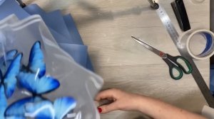 Букет из бабочек | Светящийся букет из бабочек | Букет из тик тока