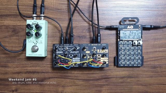 Weekend Jam #6 (Bastl Kastle ARP, Drum, teenage engineering tonic and JRAD immortal echo) смотреть онлайн