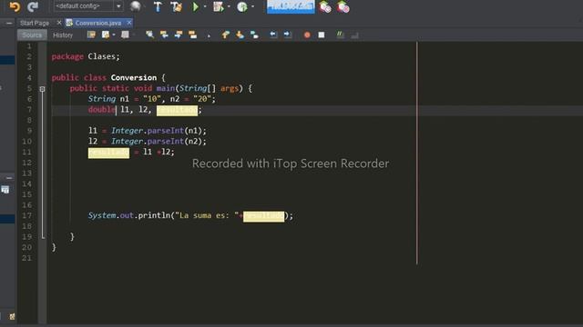 Convertir String a entero y de entero a String en Java. смотреть онлайн