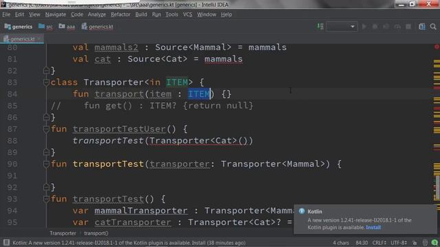 Kotlin generics смотреть онлайн