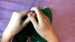 Как вязать укороченные ряды/способ с накидами