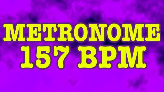 157 BPM Metronome - 10 Minute Metronome - 157BPM Click Track - 10 Minute Timer - Metrónomo 157 BPM смотреть онлайн